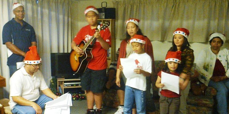 singing Christmas carols nz